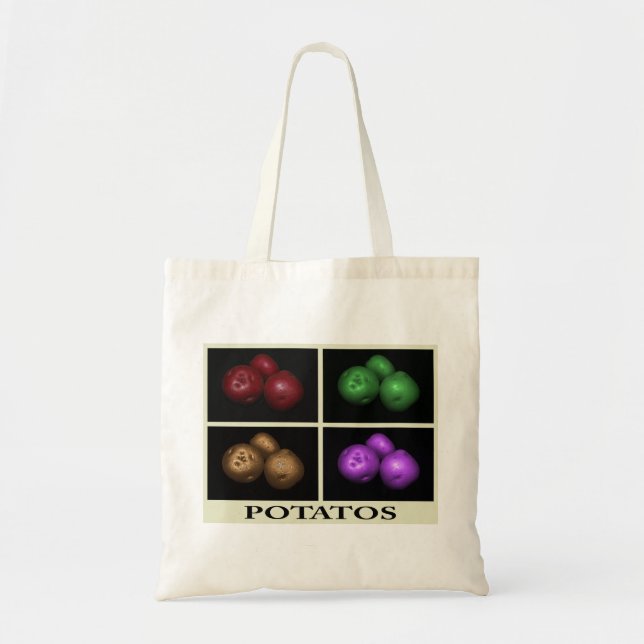4 Farbepotatos Tasche (Vorne)