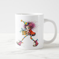 * 4 Farbige Whimsical Weihnachts Mädchen Geschenk
