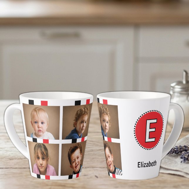 4 Foto Anfangsname schwarz rot Milchtasse (Von Creator hochgeladen)