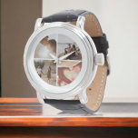 4 Foto Benutzerdefinierte Collage Personalisiert Armbanduhr<br><div class="desc">Erstellen Sie eine personalisierte 4-Foto-Uhr von Ricaso nach Maß - fügen Sie Ihre eigenen 4 Fotos hinzu - ideal für ein Geschenk für sich oder andere.</div>