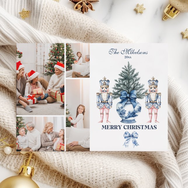 4 Foto Blue Chinoiserie Nutcracker Weihnachten (Von Creator hochgeladen)