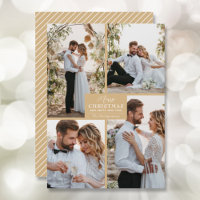 4 Foto Collage Frohe Weihnachten