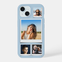 4 Foto Collage Powder Blue