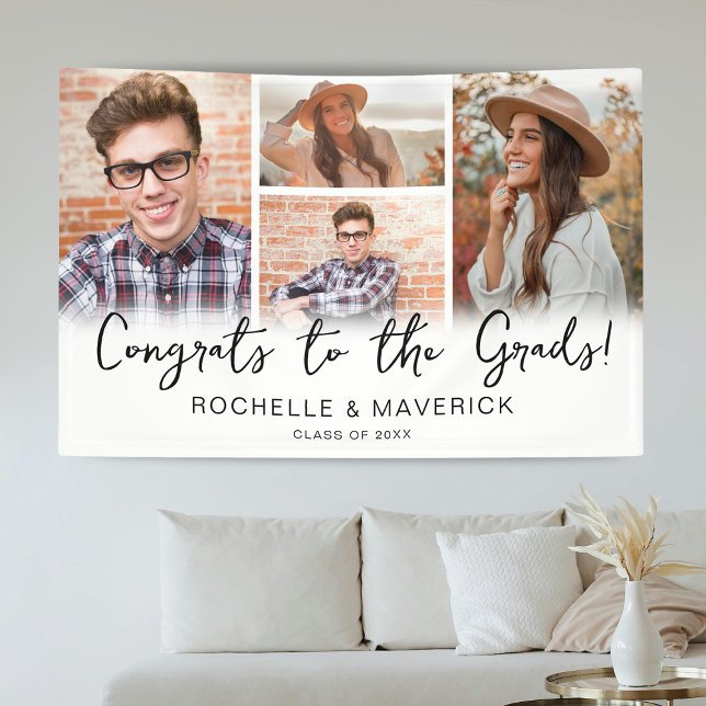 4 Foto Gemeinsame Graduierungspartei Banner (Von Creator hochgeladen)