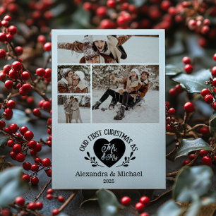 4 Foto Herbst Erste Weihnachten als Mr & Mrs.