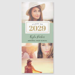 4-Foto-Magnetkarten für den Abschluss Magnetkarte