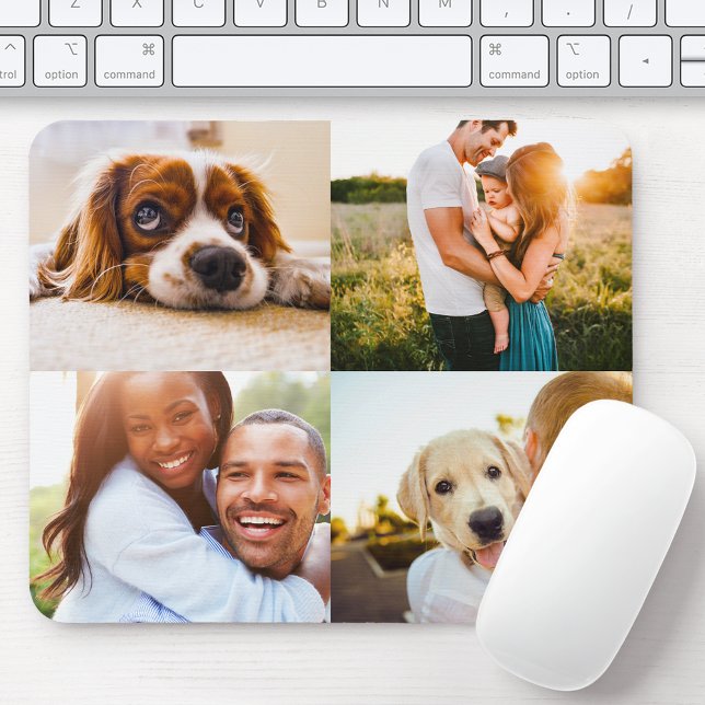 4-Foto-Maus-Pad-VorlagenCollage Edge Print Mousepad (Von Creator hochgeladen)