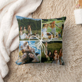 4-Foto-Schleifenverpackung Weihnachtsgeschenk best Kissen