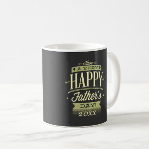 4 Foto Template Happy Vathers Day Kaffeetasse