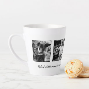 4-Foto-Vorlage Personalisiert Milchtasse