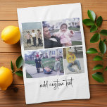 4 FotoCollage - Sie können die Hintergrundfarbe än Geschirrtuch<br><div class="desc">Verwenden Sie horizontale und vertikale Foto für optimale Ergebnisse! Das Skript ist in einem modernen, handgeschriebenen Skript. UM DEN HINTERGRUND ZU ÄNDERN - klicken Sie auf den Bereich "Anpassen" oder "Erweitert" und wählen eine Farbe im Farbwähler aus. Fügen Sie Ihre Lieblingsfotos und Schnappschüsse zu diesem Film-Streifen hinzu, um einen lustigen...</div>