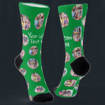 4 FotoCollage und Personalisierter Text Socken<br><div class="desc">4 Fotomaterial Vorlage Machen Sie Ihre eigenen Fun-Socken - mit Ihren eigenen,  individuellen Worten,  perfekt für Geschenkideen für sich selbst oder andere - Socken aus Ricaso - in verschiedenen Farben erhältlich,  im personalisierten Stil aussteigen</div>