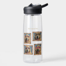4 Fotoklebstoff Vintage Rahmen Hunde Haustiere Fam