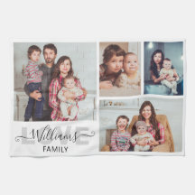 4 Fotokollagenfamilie Personalisiert