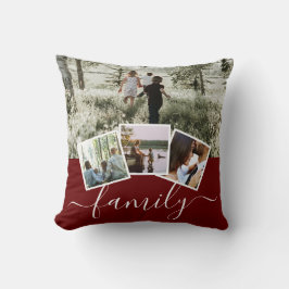 4 Fotokollagenfamilie Personalisiert Kissen