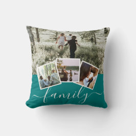 4 Fotokollagenfamilie Personalisiert Kissen