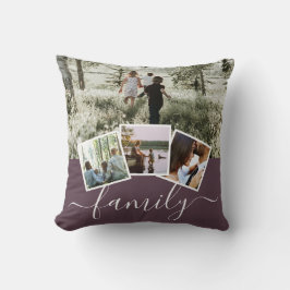 4 Fotokollagenfamilie Personalisiert Kissen
