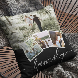 4 Fotokollagenfamilie Personalisiert Kissen