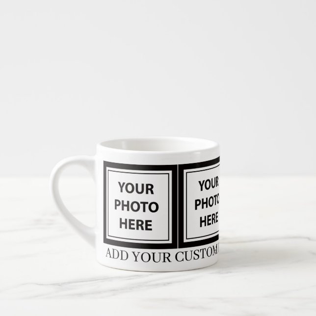 4 Fotos hochladen und Text hinzufügen - Bild anpas Espressotasse (Links)