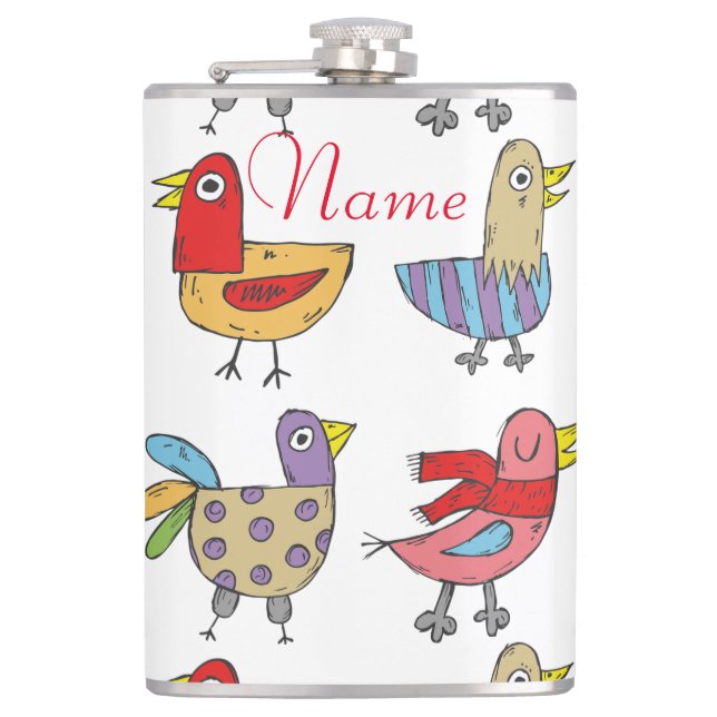 4 Funny Birds Thunder_Cove Flachmann (Vorderseite)