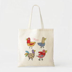 4 Funny Birds Thunder_Cove Tragetasche