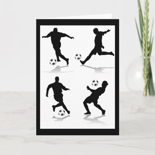 4-Fußball-Spieler Karte (Vorderseite)