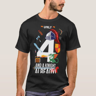 4. Geburtstag Junge Lustiger Spruch _nur 4 Und Ein T-Shirt