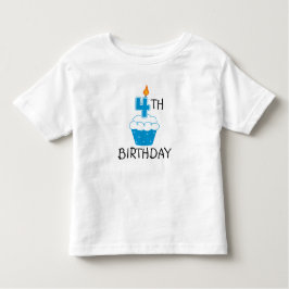 4. Geburtstag scherzt T - Shirt