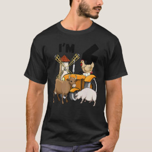 4. Geburtstag Themenfarm Traktor 4 Jahr alt Birthd T-Shirt