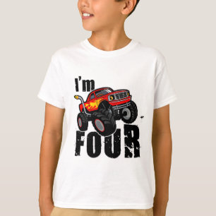 4. Geburtstagsmonster T-Shirt
