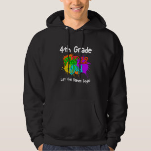 4. Grade Field Day 2022 Lass The Games Begin 4th G Hoodie
