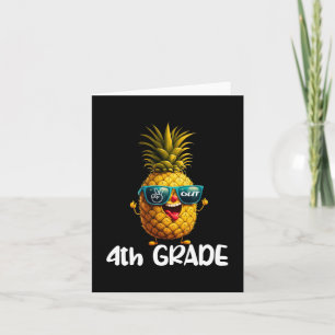 4. Grade Peace Out 4. Grade Funny Graduat Karte