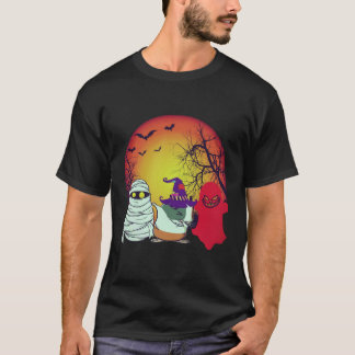 4 Halloween-Kürbis für Meerschweinchen T-Shirt