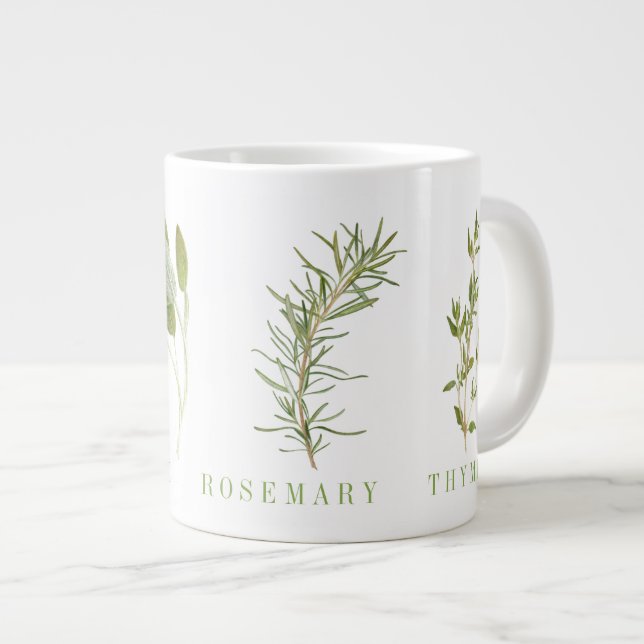 4 HERBES FRESH Grande Tasse (Devant droit)