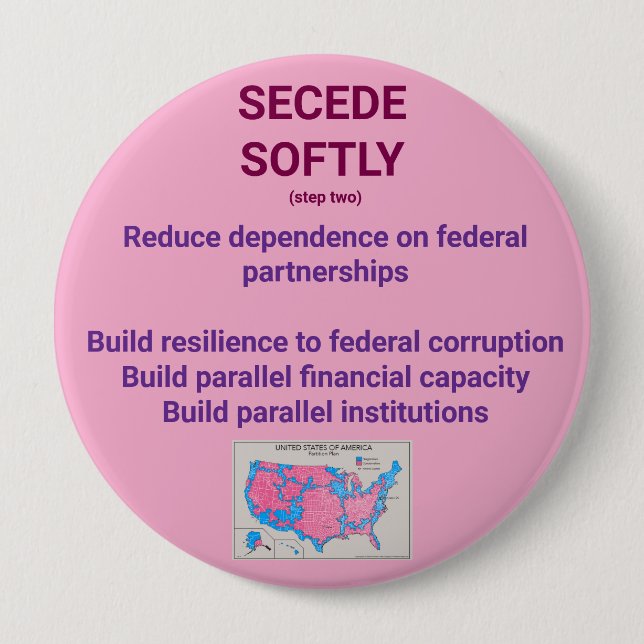 4 inch round Button (Vorderseite)