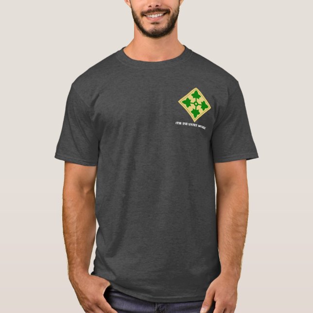 4. Infanterie-Abteilungs-T-Shirt T-Shirt (Vorderseite)