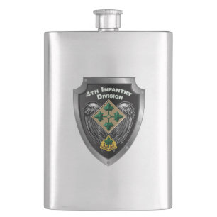 4. Infanterie Division "Steadfast and Loyal" Flachmann