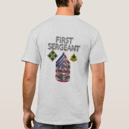 4. Infanterieabteilung Erster Offizier T-Shirt