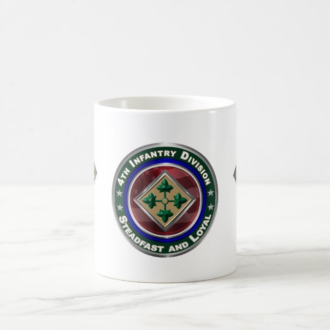 4. Infanterieabteilung Keepake Kaffeetasse (Mittel)