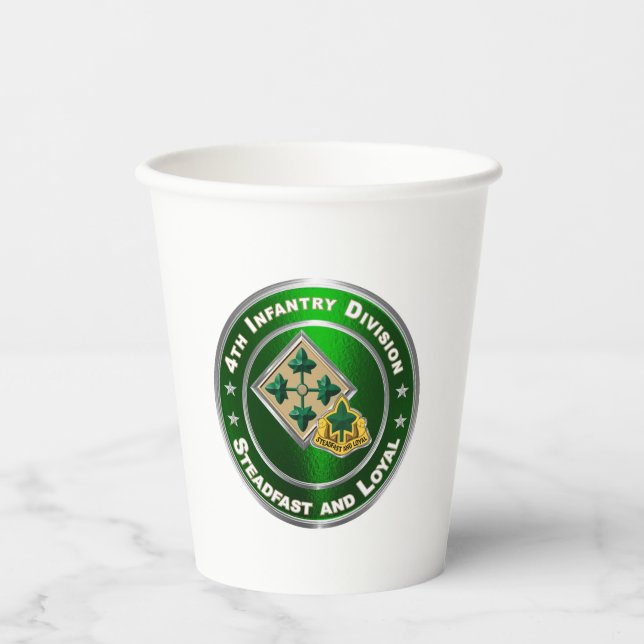4. Infanterieabteilung Pappbecher (Vorderseite)