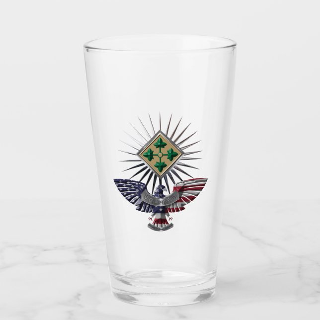 4. Infanterieabteilung Special Eagle Glas (Vorderseite)