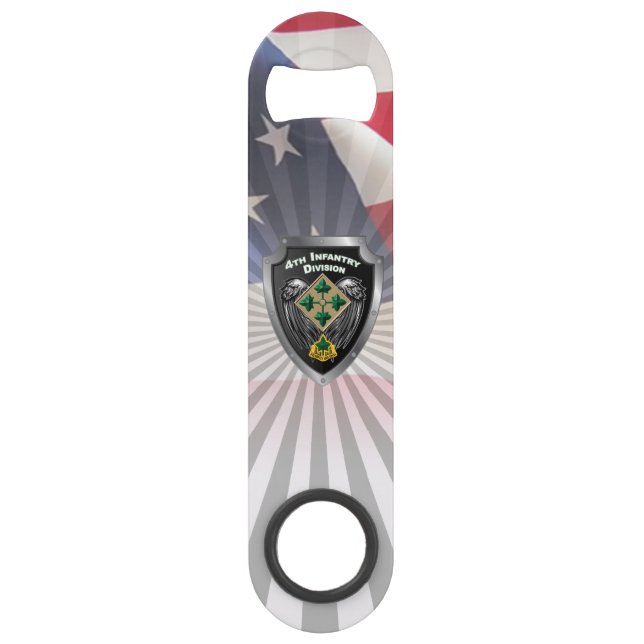 4. Infanterieabteilung "Steadfast and Loyal" Speed Flaschenöffner (Vorderseite)