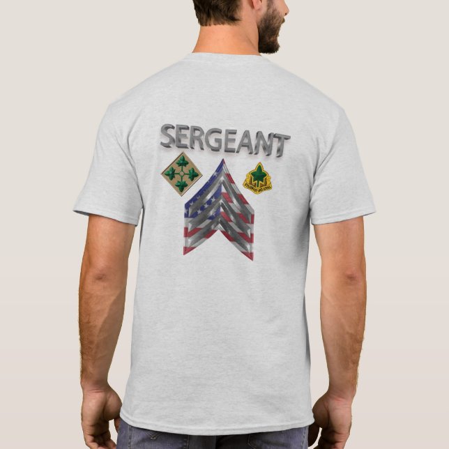 4. Infanterieabteilung T-Shirt (Rückseite)