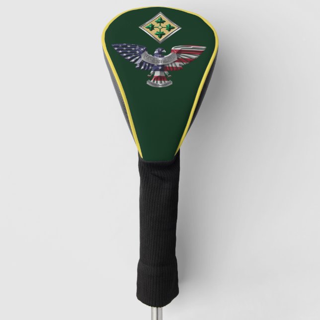 4. Infanterieabteilung "Veteran" Golf Headcover (Vorderseite)