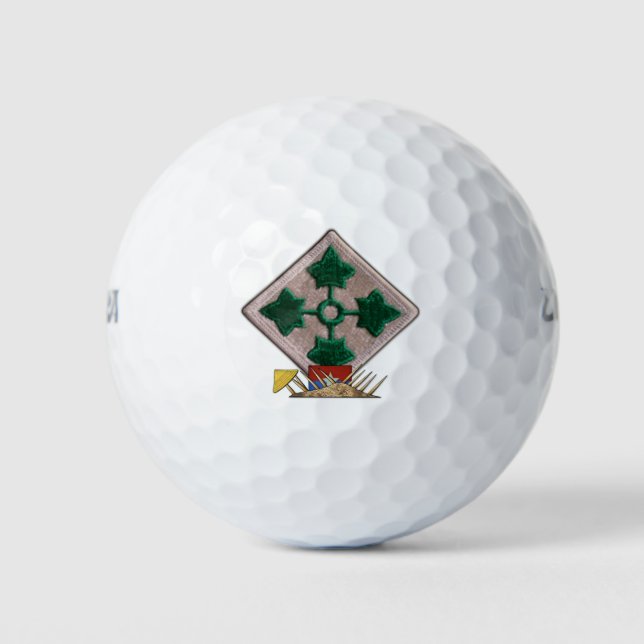 4. Infanterieabteilung vietnam veterans veterans v Golfball (Vorderseite)