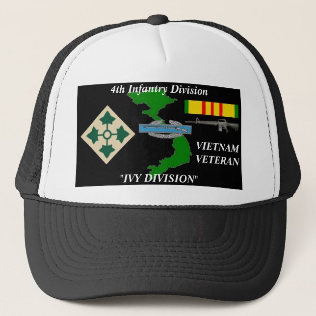 4. Infanteriedivision " EFEU-ABTEILUNG" Truckerkappe (Vorderseite)