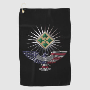 4. Infanteriedivision Golfhandtuch