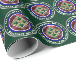 4. Infanteriedivision - Standhaft und Treu Geschenkpapier