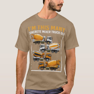 4 Jahre alt Im Jahr 2004 im Truck 4th B T-Shirt