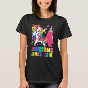 4 Jahre Alte Geschenke Girls Teens Klettergarten 4 T-Shirt